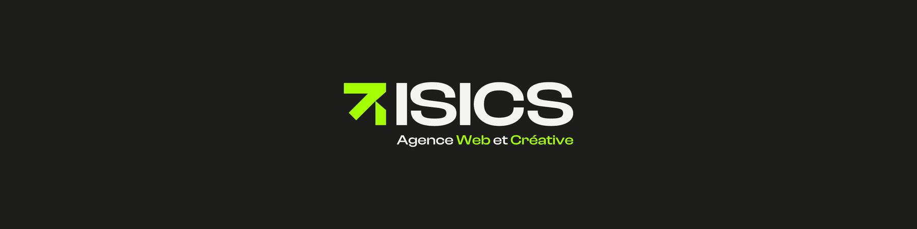 Nouveau logo de l'agence ISICS avec baseline